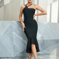 Vestido Feminino com Alças de Tricô
