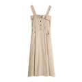 Vestido Longo com Estilo Ocidental