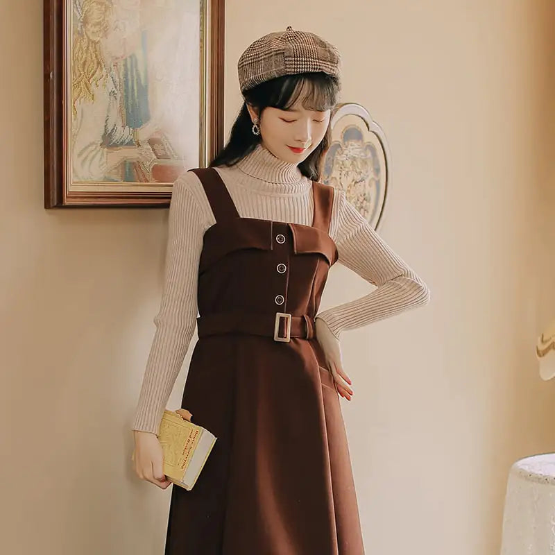 Vestido Longo com Estilo Ocidental