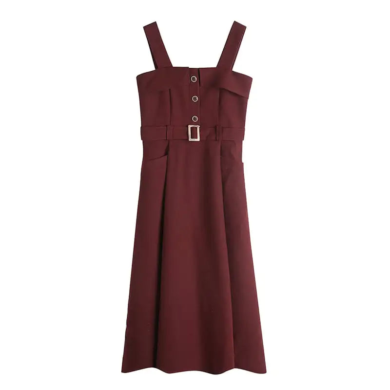 Vestido Longo com Estilo Ocidental